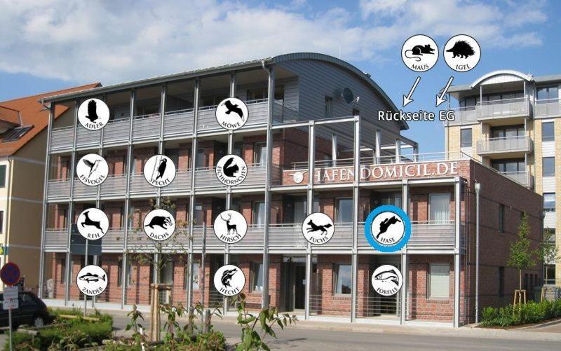Hafendomicil Appartement Wh06 - Hase Waren  Dış mekan fotoğraf